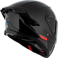 Мотошлем MT Helmets Thunder 4 SV Solid A1 Gloss (XL, черный)