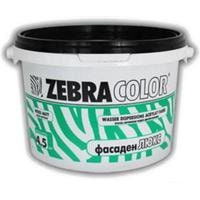 Краска Zebracolor Фасаден Люкс 1.5 кг (белый)