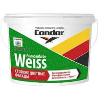 Краска Condor Fassadenfarbe Weiss База A (1 л)