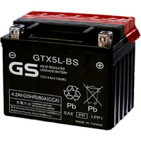 Мотоциклетный аккумулятор GS Yuasa GTX5L-BS (4 А·ч)