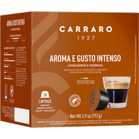 Кофе в капсулах Carraro Aroma E Gusto Intenso Dolce Gusto 16 шт