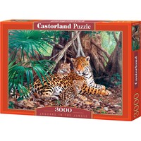 Пазл Castorland Ягуары в джунглях C-300280