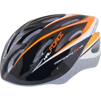 Cпортивный шлем Force Hal S/M (черный/оранжевый)