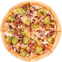 Пицца Domino's Говядина BURGER (ультратонкое, средняя)