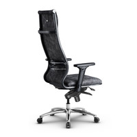 Кресло Metta L 1m 42/2D Ch (мультиблок со слайдером, темно-серый)