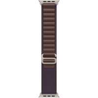 Умные часы Apple Watch Ultra 2 LTE 49 мм (титановый корпус, титановый/индиго, текстильный ремешок размера L)