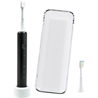 Электрическая зубная щетка Infly Sonic Electric Toothbrush T03S (футляр, 2 насадки, черный)