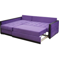 Угловой диван Савлуков-Мебель Жаклин 225x160 (угловой, фиолетовый) в Витебске