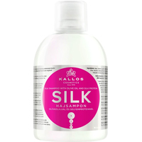 Шампунь Kallos Cosmetics KJMN Silk с оливковым маслом и экстрактом протеина шелка 1 л