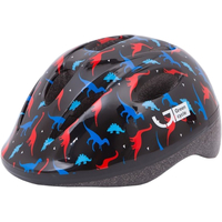 Cпортивный шлем Green Cycle Dino (черный/красный/синий)