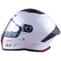 Мотошлем MT Helmets Stinger 2 Solid (XS, глянцевый белый) в Барановичах
