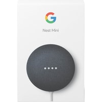 Умная колонка Google Nest Mini 2nd Gen (черный)