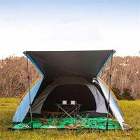 Кемпинговая палатка Naturehike Knight Park 3 NH19G001-Y (190T, серый)