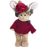 Классическая игрушка Bearington Зайка в красном свитере и шляпкой (36 см) [986068]
