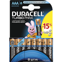 Батарейка DURACELL AAA Turbomax 8 шт.