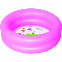 Надувной бассейн Bestway 61x15 (розовый) [51061]