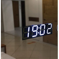  Пекам Зеркало LED Marta1-80х80scl (сенсор на прикосновение/часы)