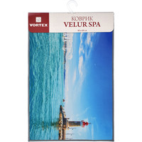 Коврик для ванной Vortex Velur Spa маяк 24283 40x60