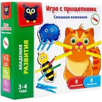 Развивающая игра Vladi Toys Смешная компания VT5303-06