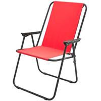 Кресло Zez 1215 (красный/черный)
