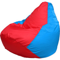 Кресло-мешок Flagman Груша Макси Г2.1-179 (голубой/красный)
