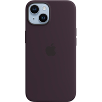 Чехол для телефона Apple MagSafe Silicone Case для iPhone 14 (бузина)