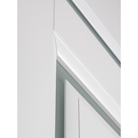 Межкомнатная дверь Belwooddoors Аурум 3 60 см (стекло, эмаль, слоновая кость)