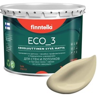 Краска Finntella Eco 3 Wash and Clean Hiekka F-08-1-3-LG171 2.7 л (св.-песочный)
