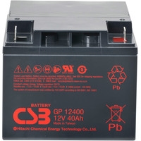 Аккумулятор для ИБП CSB Battery GP12400 (12В/40 А·ч)