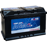 Автомобильный аккумулятор Platin AGM 680A R+ (60 А·ч)
