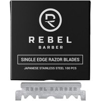 Сменные кассеты для бритья Rebel Barber Single Blade 100 шт