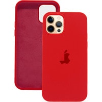 Чехол для телефона EXPERTS Silicone Case для Apple iPhone 12/12 Pro (красный)