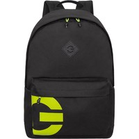 Городской рюкзак Grizzly RQL-317-3 (черный/салатовый)