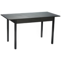 Кухонный стол Древпром М81 Бристоль ДП1-03-03 110-140x68 (темно-серый/графит)