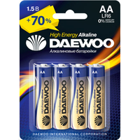 Батарейка Daewoo High Energy Alkaline AA 4 шт. [4895205006812]
