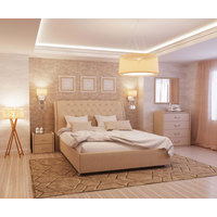 Кровать Уют Афина-2 200х140 с подъемным механизмом (velvet lux 22)