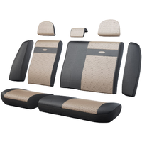Комплект чехлов для сидений Autoprofi TRS-002G (черный/светло-бежевый)