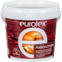 Лак Eurotex Аквалазурь (олива, 0.9 кг)