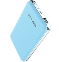 Внешний аккумулятор Awei P84K 10400mAh (голубой)