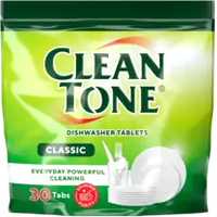 Таблетки для посудомоечной машины Clean Tone 30 шт