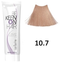 Крем-краска для волос Keen Velvet Colour 10.7 Ультра-светлый коричневый блондин