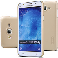 Чехол для телефона Nillkin Super Frosted Shield для Samsung Galaxy J5 2016 (золотистый)
