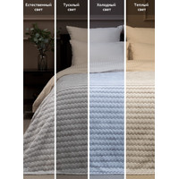 Плед Tex Republic Absolute Зигзаг двухцветный Flannel 150x200 92567 (серый)