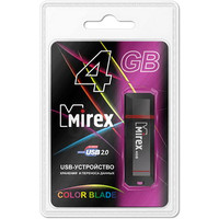 USB Flash Mirex BLACK KNIGHT 4 Гб (13600-USBKNT04)