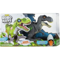 Интерактивная игрушка Zuru Robo Alive Тиранозавр Т19290 (серый)