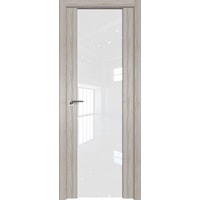 Межкомнатная дверь ProfilDoors 8X 70x200 (капучино мелинга/стекло белый триплекс)
