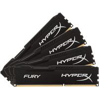 Оперативная память HyperX Fury 4x8GB DDR4 PC4-19200 HX424C15FB2K4/32