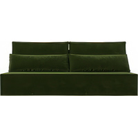 Диван Лига диванов Фабио Лайт (микровельвет зеленый)