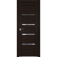 Межкомнатная дверь ProfilDoors 2.09XN L 90x200 (дарк браун, стекло прозрачное)