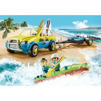 Конструктор Playmobil PM70436 Пляжный автомобиль с каноэ